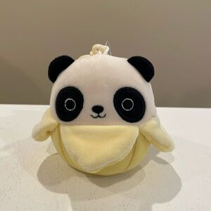 NWT 3.5” Stanley the Banana 🍌 Panda Squishmallow Clip - Epic Collection